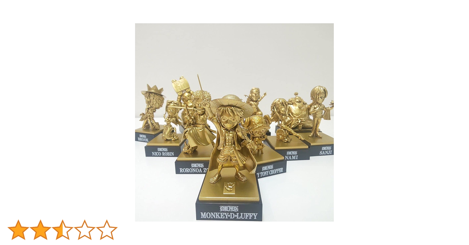 ワンピース フィギュアセット 6体 熊本復興プロジェクト ワーコレ ONE PIECE (ワンピース) フィギュア 5点セット ワールド